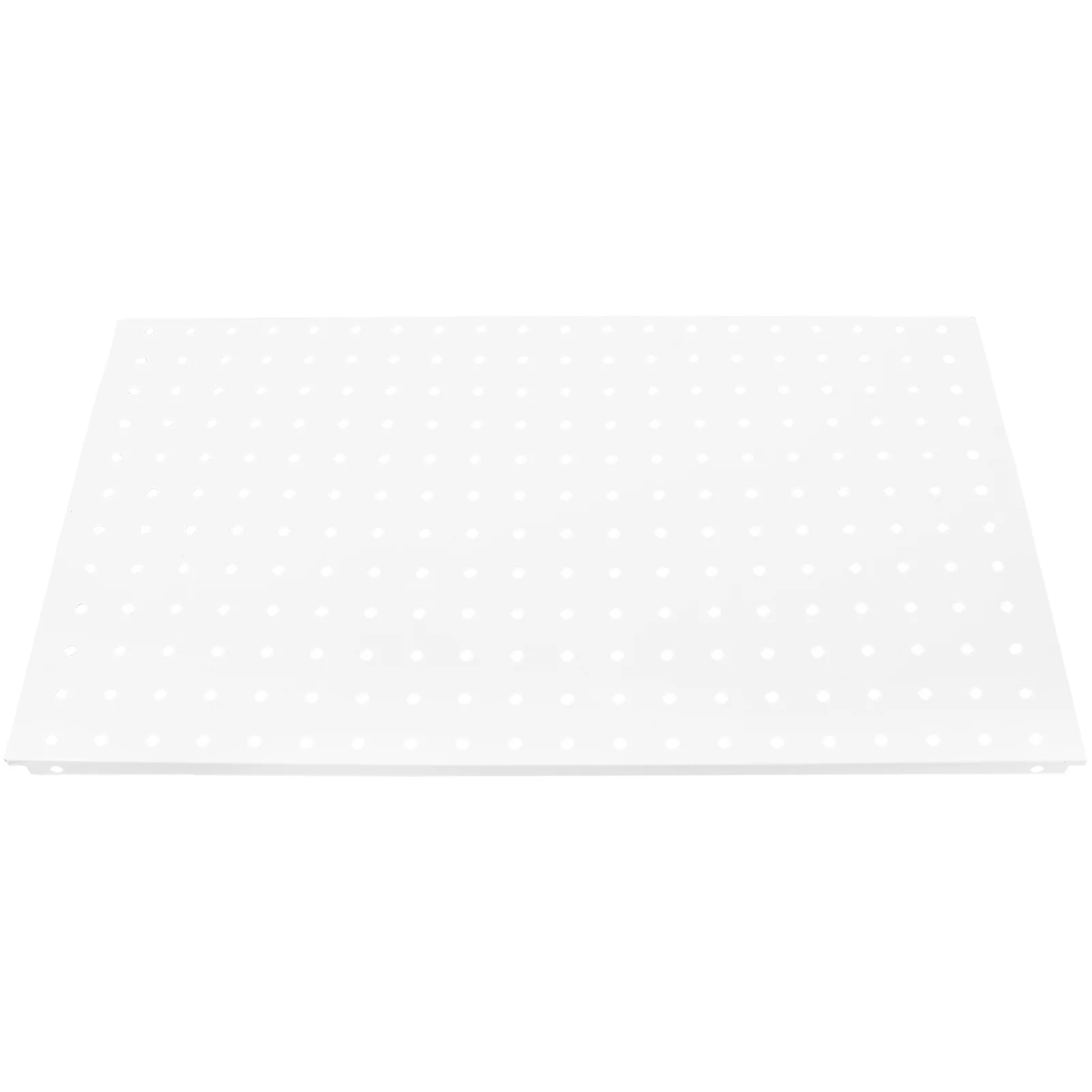 

White 52 Holes Pegboard Panel Metal Wall Mount Organizer for Garage Tool Storage Workshop Pegboard System Large Display