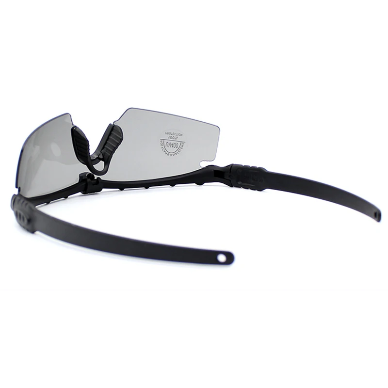 Outdoor tactical hunting, air gun shooting, protective goggles, cycling sports 3.0 ballistic polarization goggles