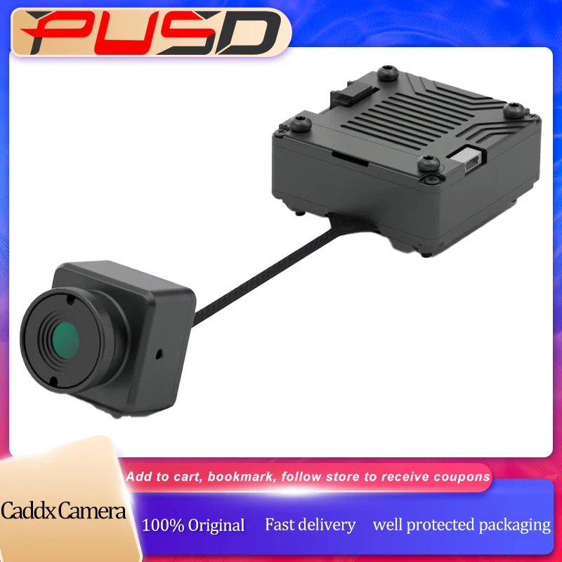 

Оригинальная камера Caddx 256 384 640, инфракрасная тепловая камера 640HD, тепловое видение ночного видения для FPV дрона