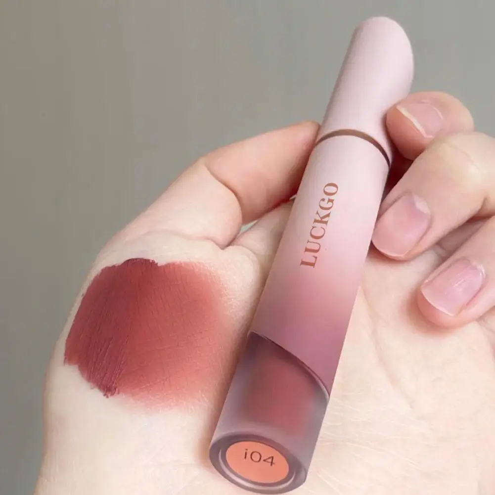 ベルベットマットリップグレイズクリームリップペーストセクシーレッドリップグロスティント持続性のある化粧品リップスティックリップロング韓国メイクアップ保湿C0X5