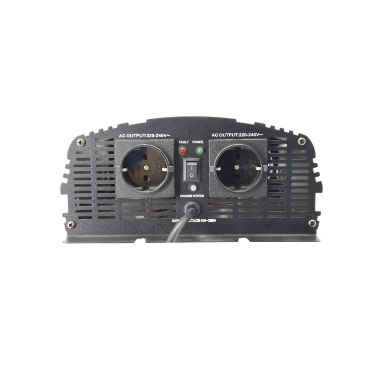 محولات ومحولات الطاقة الشمسية لموجة جيبية نقية 1000 وات UPS مع شاحن 15 أمبير #5