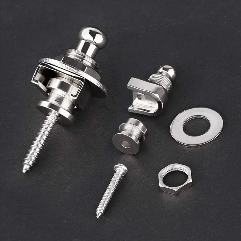 기타 스트랩 잠금 장치, 퀵 릴리스 스트랩 잠금 장치 시스템, 일렉트릭, 베이스, 어쿠스틱 기타용 기타 스트랩 잠금 장치