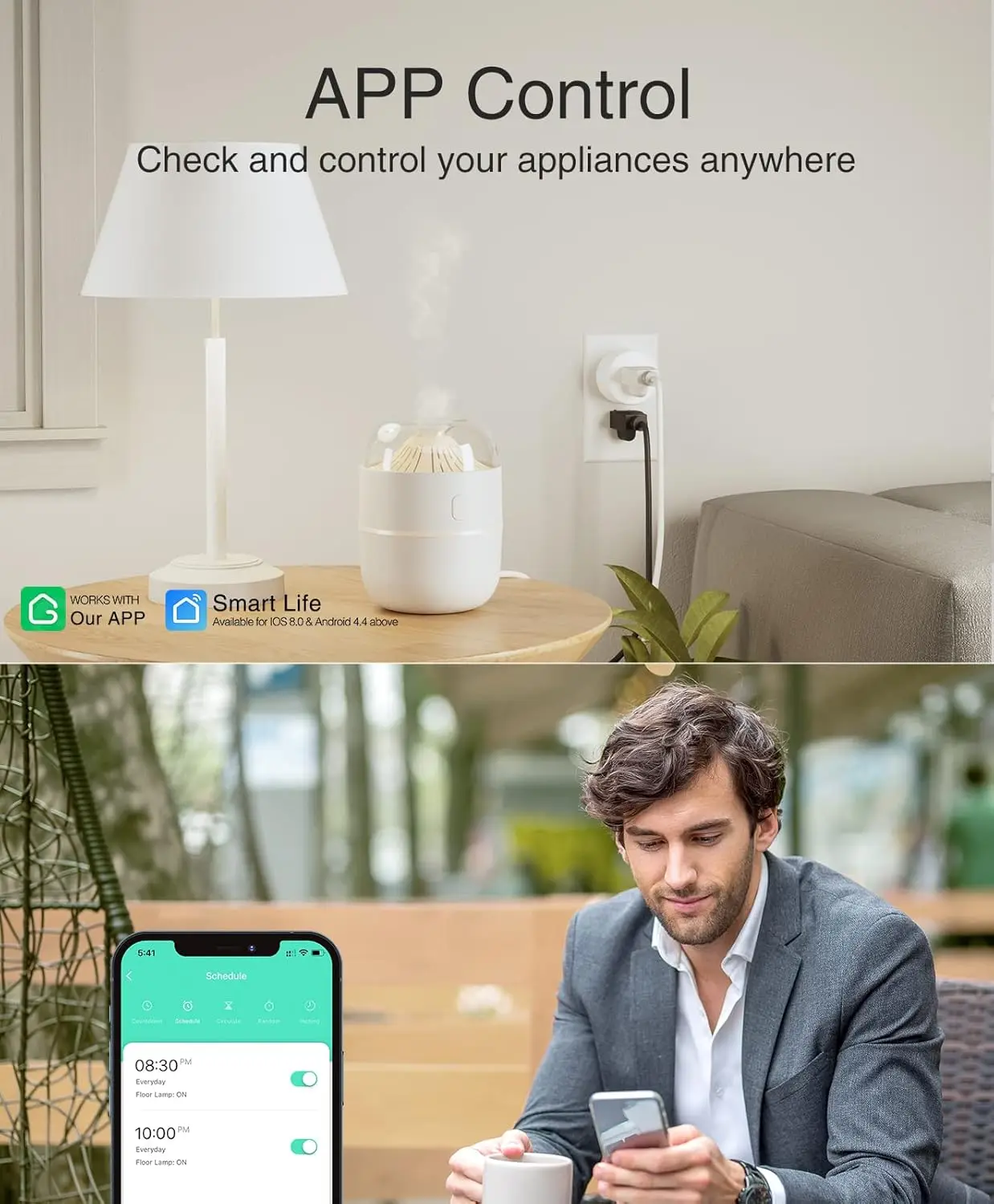 Tuya WIFI / Zigbee US Socket Smart Plug 10A/16A/20A Smart Life Remote Voice Control Timing Outlet Work with Google Home Alexa