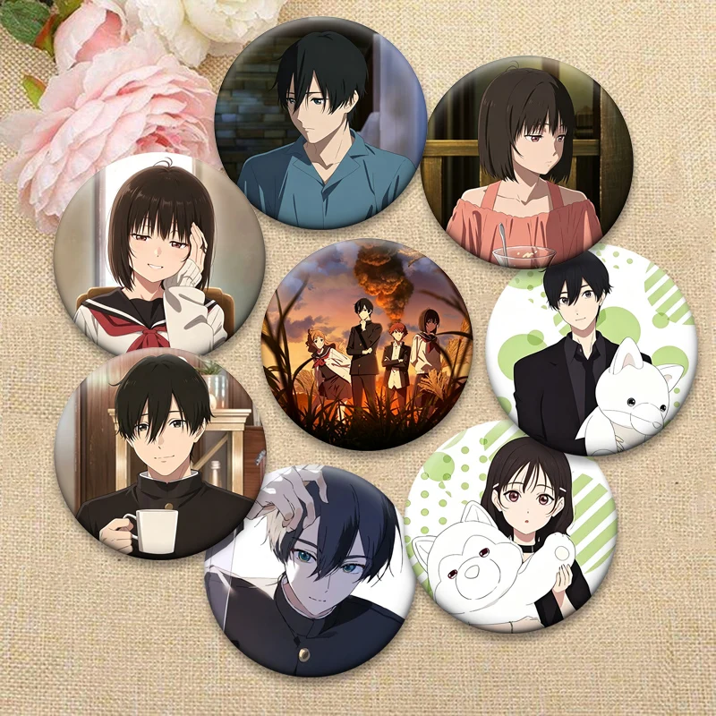 SHOSHIMIN How To Become Ordinary Anime Pins Jogoro Kobato,Yuki Kosanai Cartoon Badge Shoushimin Series Brooches Bag Accessorys