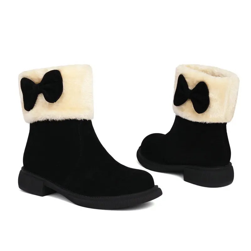 Japanese Cute Ruffle Bow Chunky Heel Platform Lolita Mary Jane Patent Leather Shoes Women High Heels