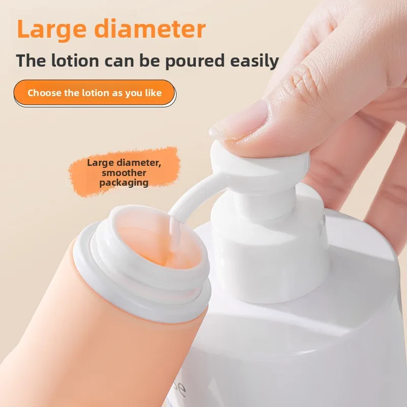 زجاجات قابلة لإعادة الملء من السيليكون للسفر سعة 60 مل، محمولة لحاويات مستحضرات التجميل الفارغة #3