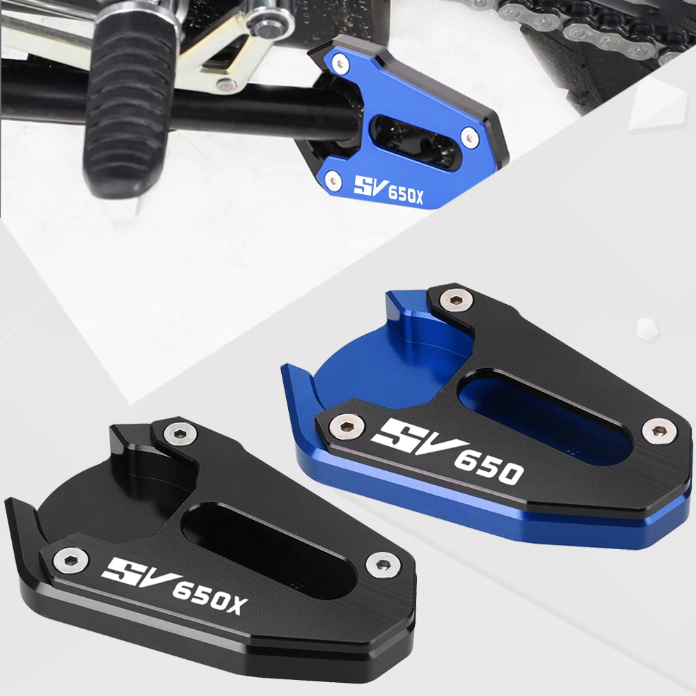 

For Suzuki SV 650/650X SV650 SV650X Gladius SFV 650 SFV650 Kickstand Extension Foot Side Stand Enlarger Plate Pad