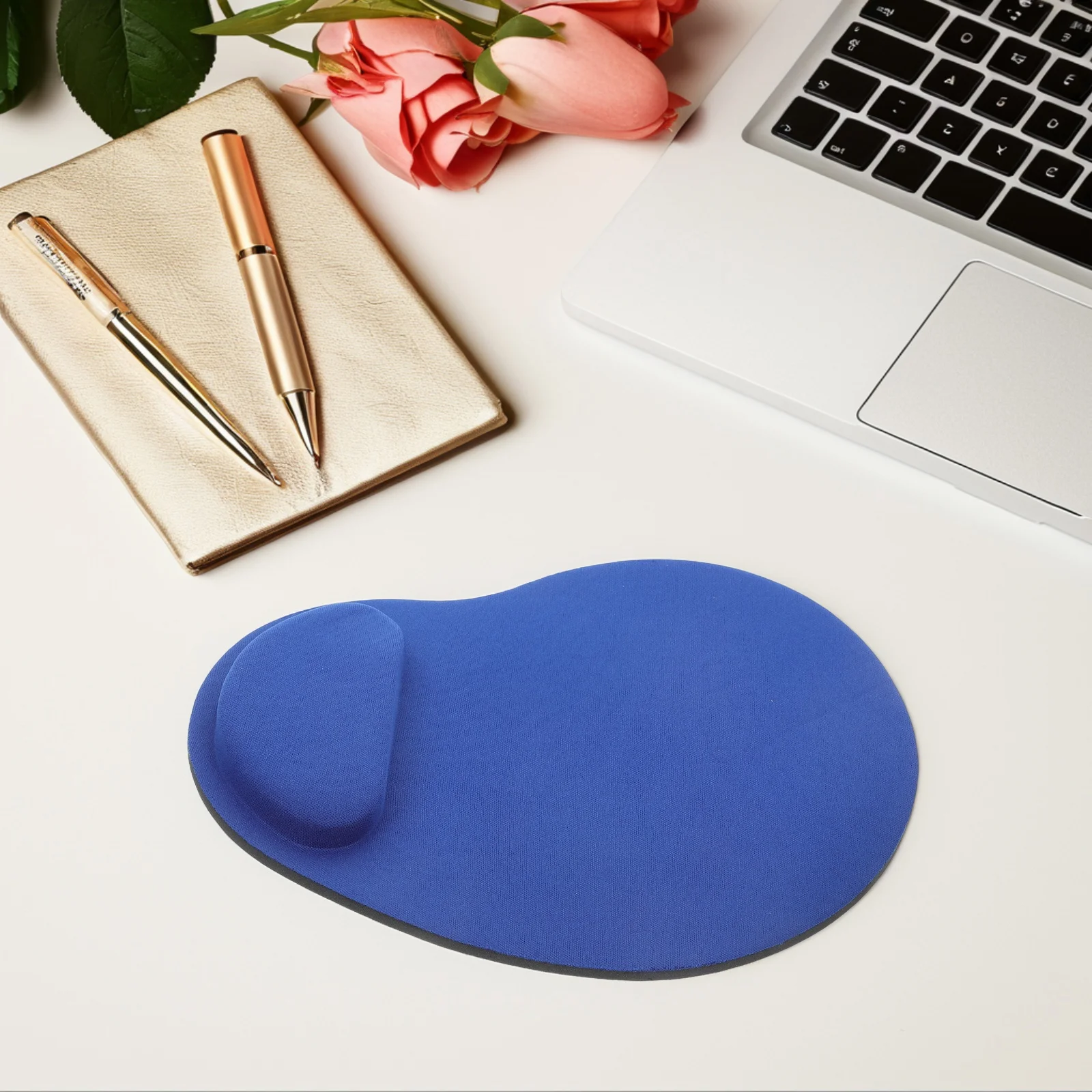 

Computer Mouse Pad Ergonomic Wrist Rest Soft Cushion Comfortable Office Gaming Desktop Laptop Non-Slip Base Mat