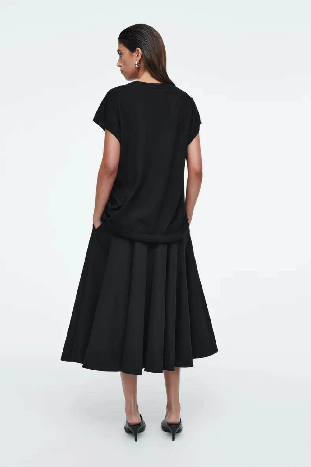 XIMIAN APPAREL 2026 traf cos Autumn new style of Ladies' Casual Fashion Standard Black V-neck wool blend knitted vest