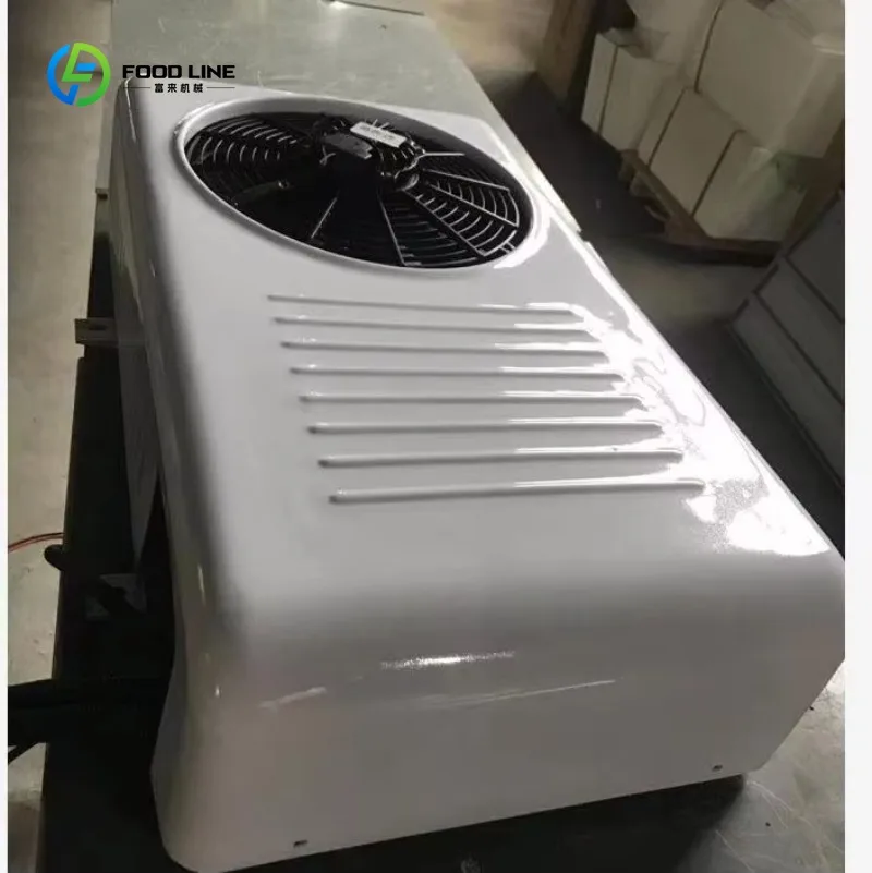 Customized 24V DC Refrigerated Truck Refrigeration Unit Condensing Unit Air Cooler Evaporation for Transshipment Reefer