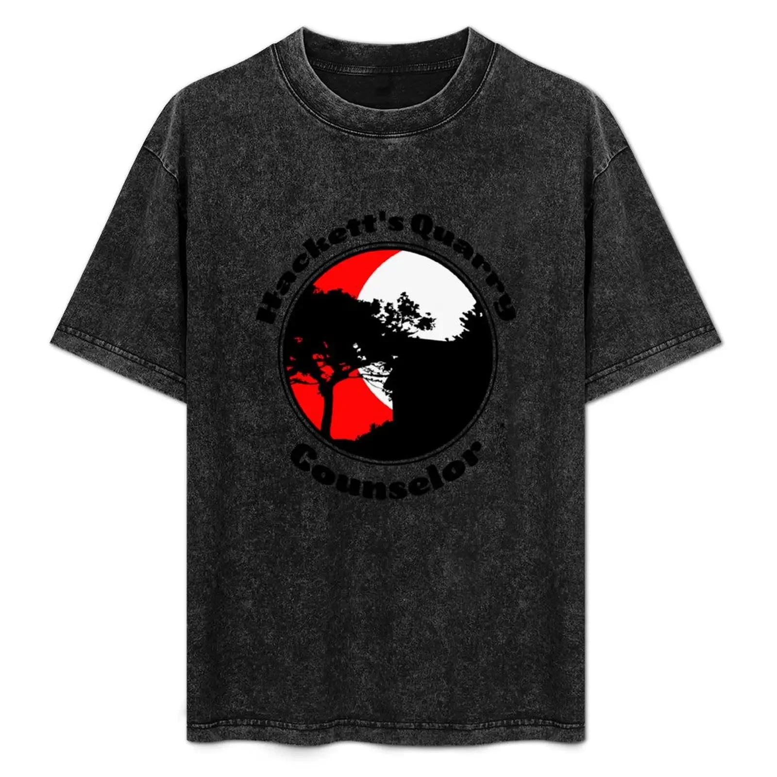 

Hackett's Quarry Summer Camp Counselor | The Quarry T-Shirt Trendy Pattern T-Shirt for Men