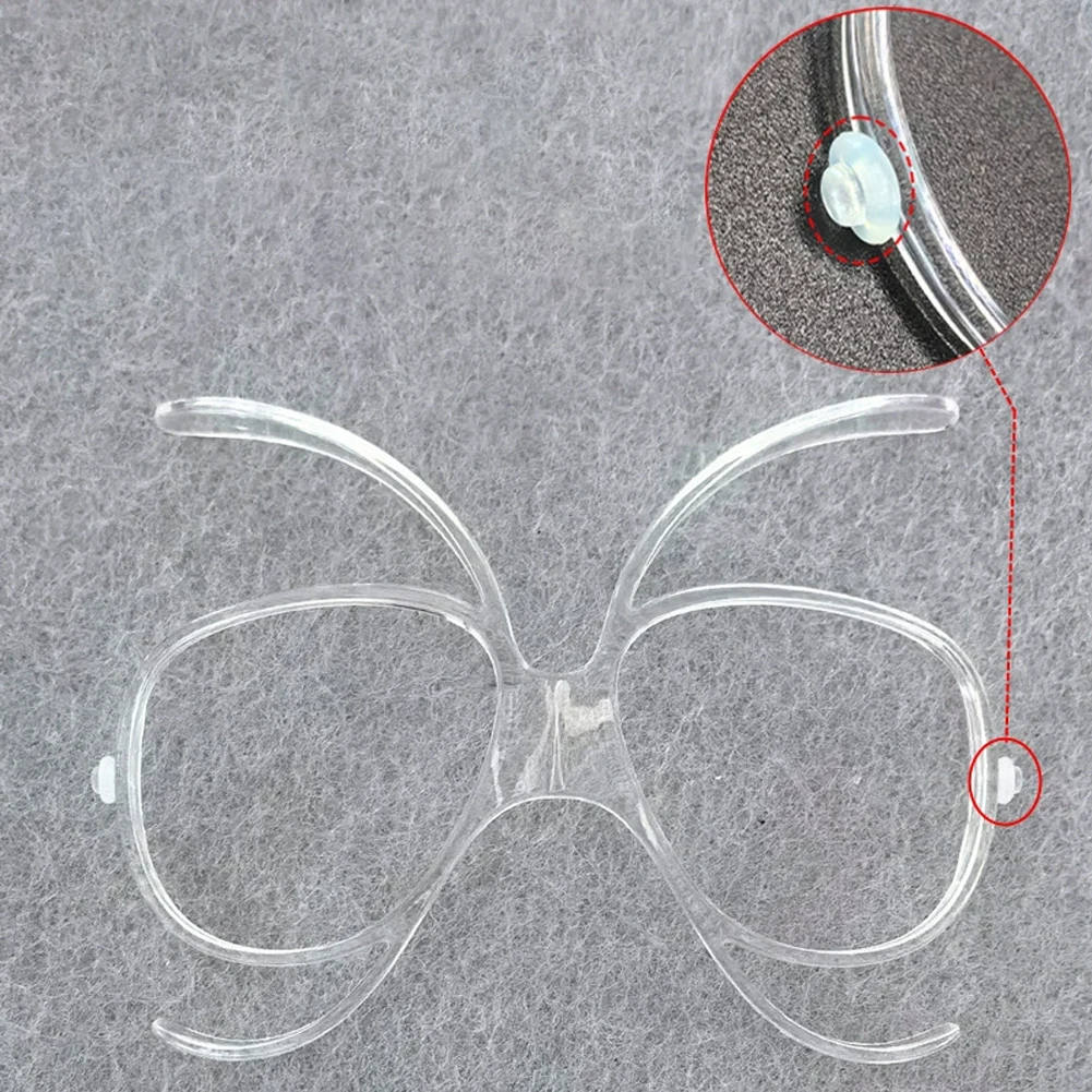 

TR90 Ski Glasses Frame Adjustable Bendable Clear Flexible For Insert Optical Adaptor Glasses Motorcycle Skiing