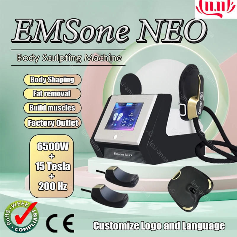 2024 Newest EMSone NEO Weight lose RF Stimulate Fat Removal Machine 6500W Electromagnetic Body Sculpting Slimming Equipment