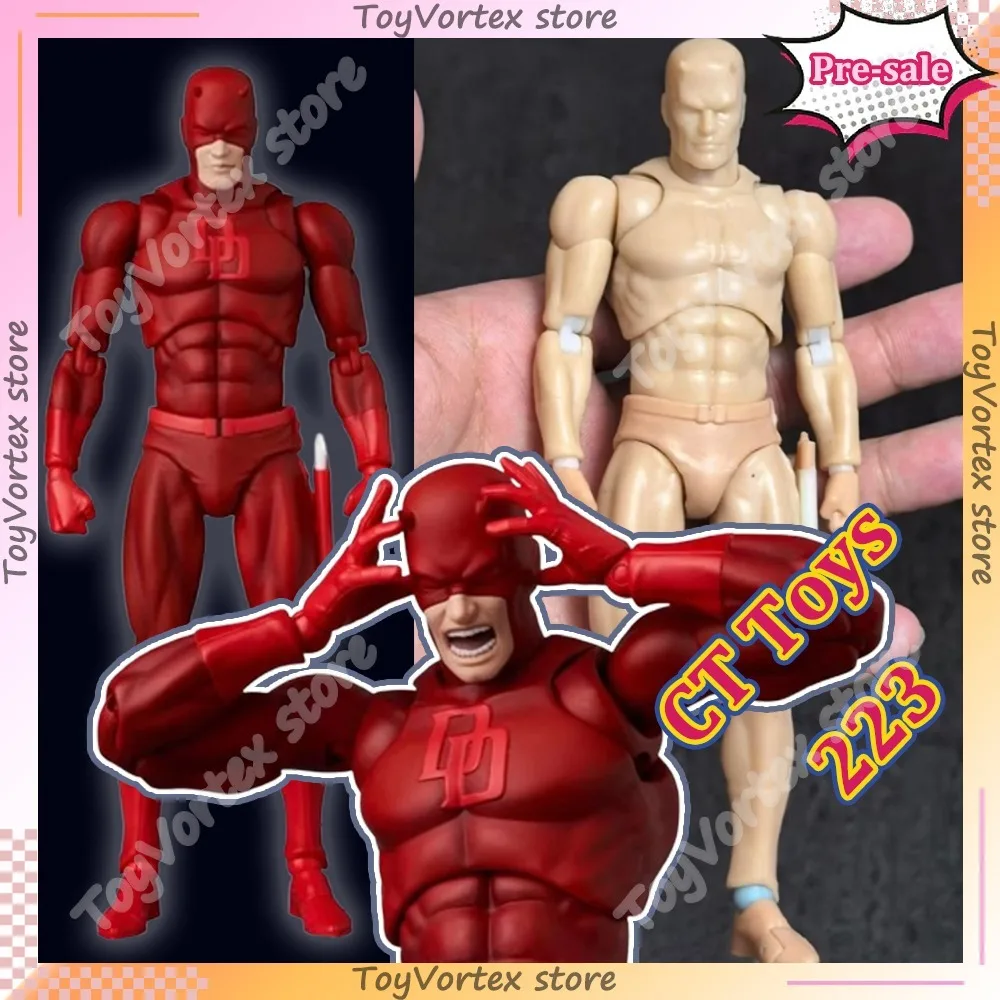 Caliente-nuevo juguetes Ct Daredevil figura Mafex 223 versión cómica SHF Anime figura de acción estatua modelo regalos personalizados juguetes para niños