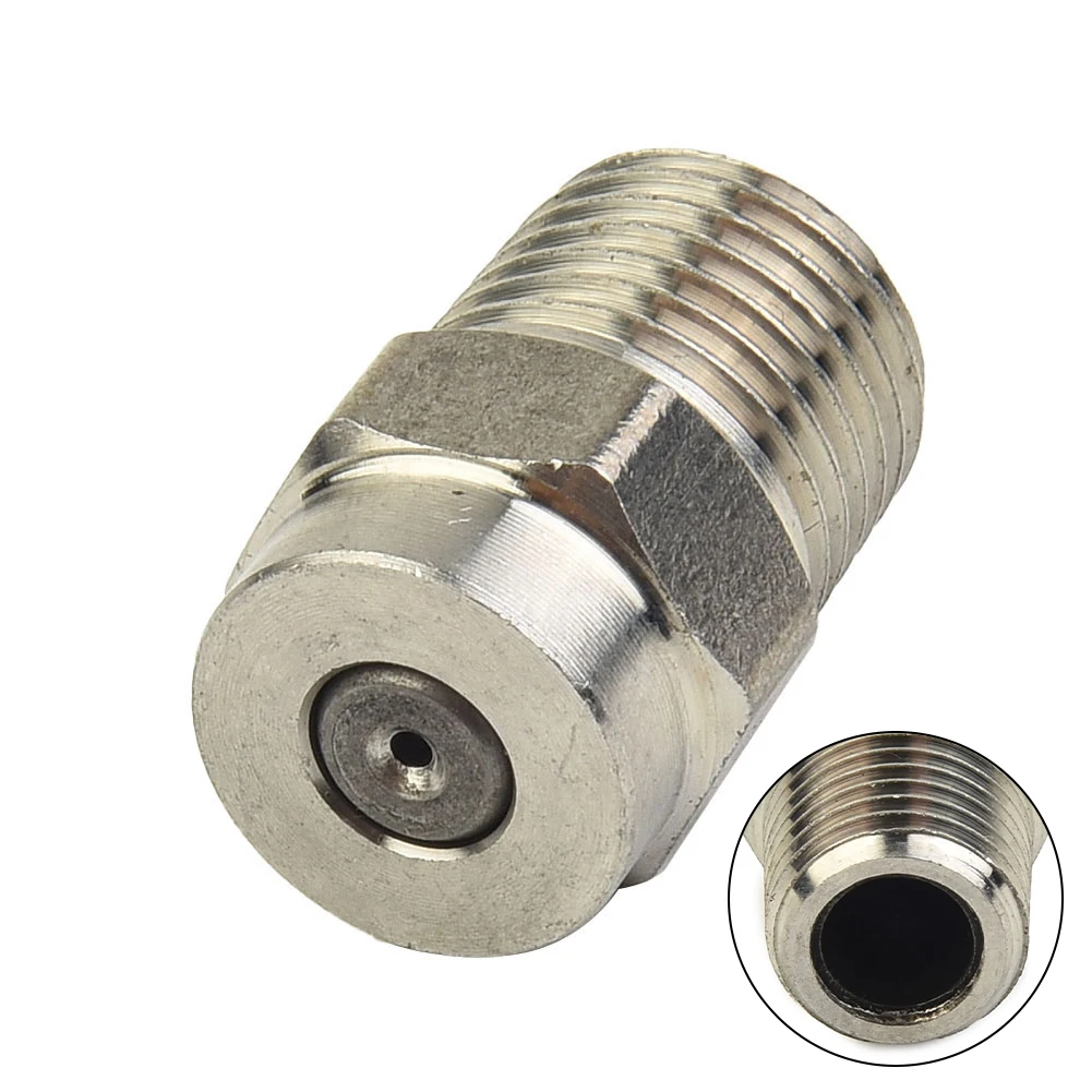 Thread Spray For High Pressure Washer 1/4 Inch Male NPT Replacement Spray Nozzle Tip 0°/15°/25°/40° Spray Angle Pressure Washer