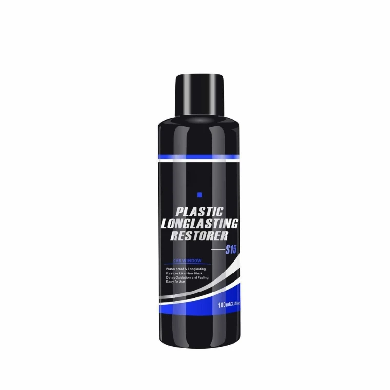 

Car Plastic Rubber Restorer Back To-Black Plastic & Trim Restorer 50ML / 100ML Car Motorcycle Renovator Restore Coating