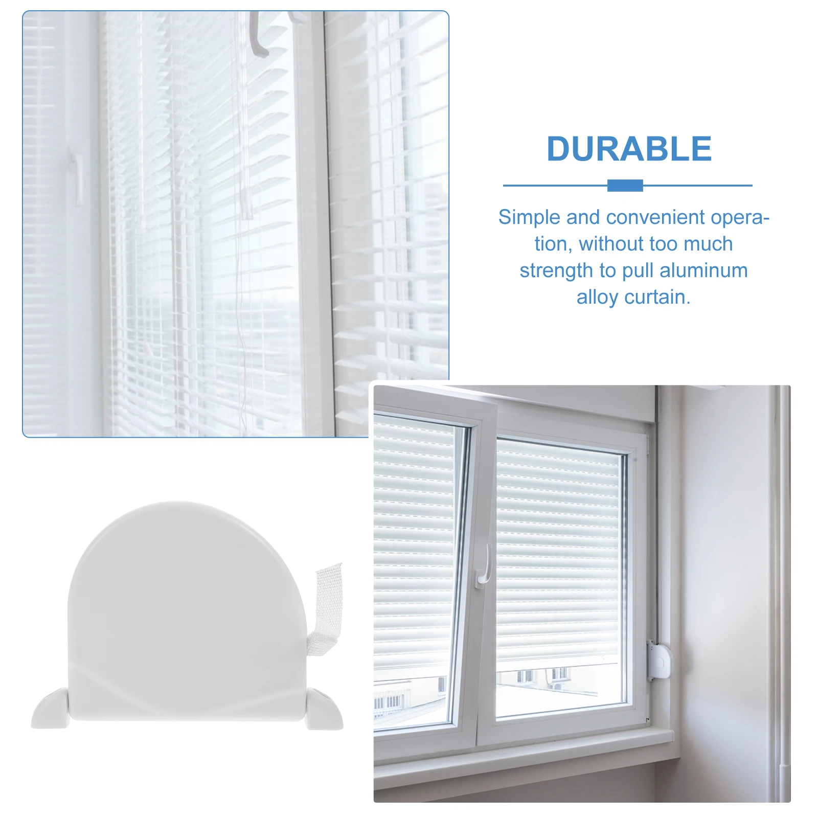 Manual Roller Blinds Shutter Box with Webbing Strap Blind Tensioner Device for Window Curtain Accessories Easy Install