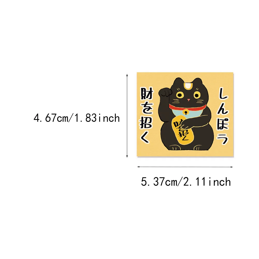 50PCS Retro Cartoon Japanese Culture Aesthetics Stickers DIY Manual Scrap Book Laptop Luggage Waterproof Graffiti Stickers view 5