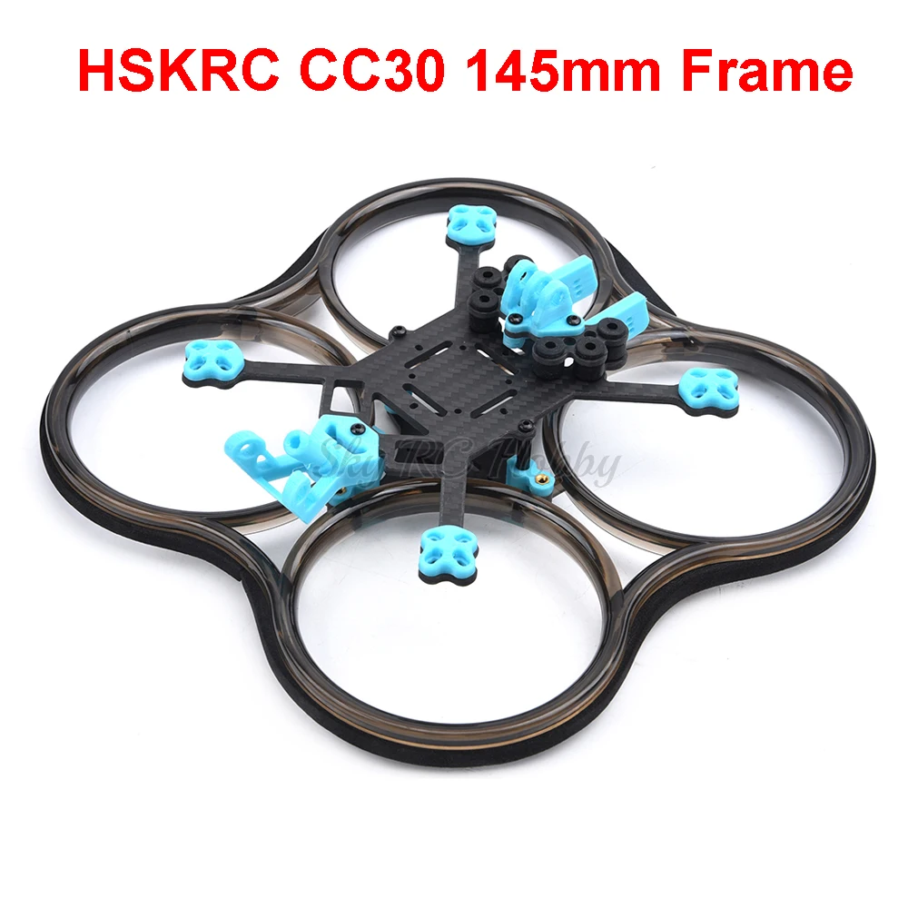 HSKRC CC30 145mm 145 3Inch 3K Carbon Fiber Frame Kit For RC FPV Drone Part