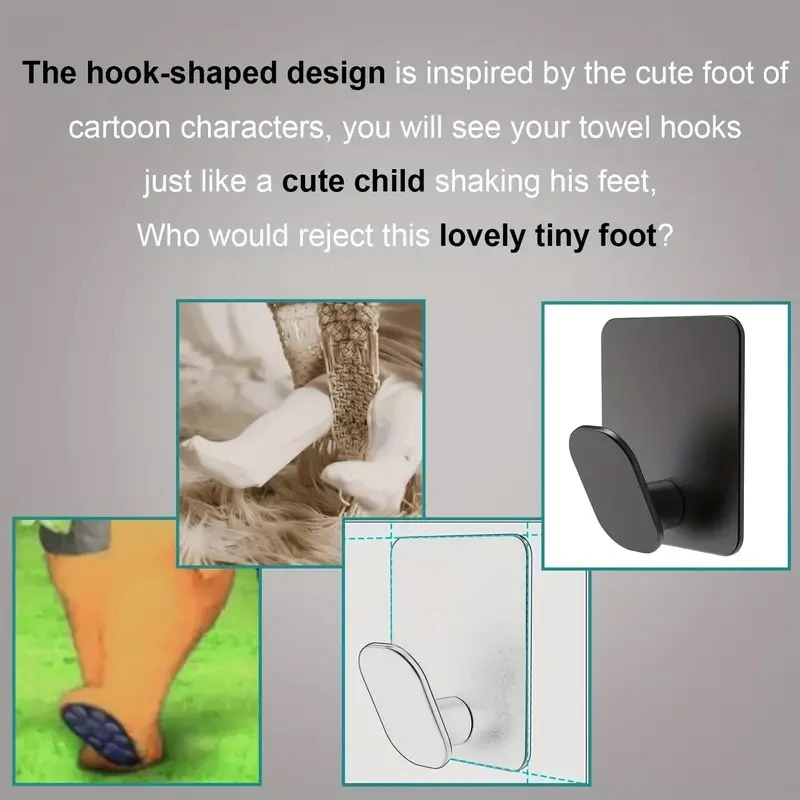 ステンレス鋼の壁のフック,取り付けが簡単,省スペース,防錆,タオル,コート,衣類の吊り下げ用フック,帽子のローブ