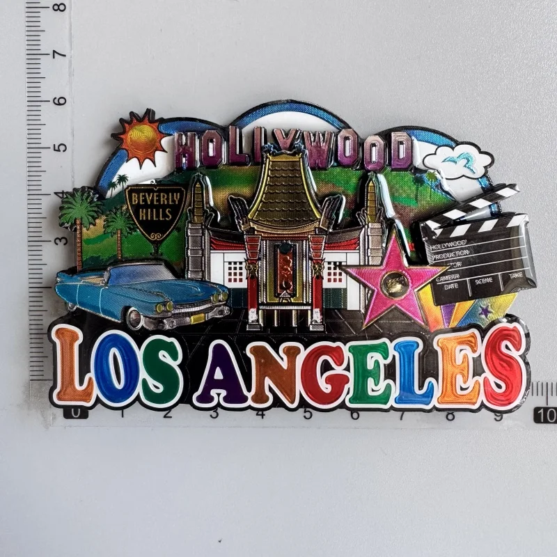 USA Las Vegas Los Angeles New York Touristen-Souvenirs Amerika Kühlschrankmagnete Kühlschrankaufkleber Wohndekoration – Detail 20