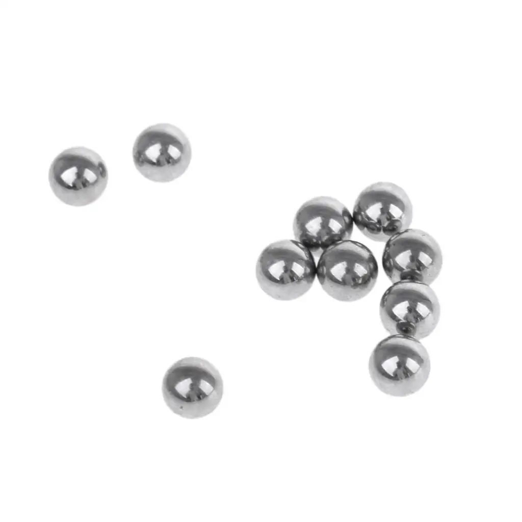 

10pcs Bearing Steel Ball Polished Hub Repair Accessory for Bicycle Axis Maintenance and Replacement