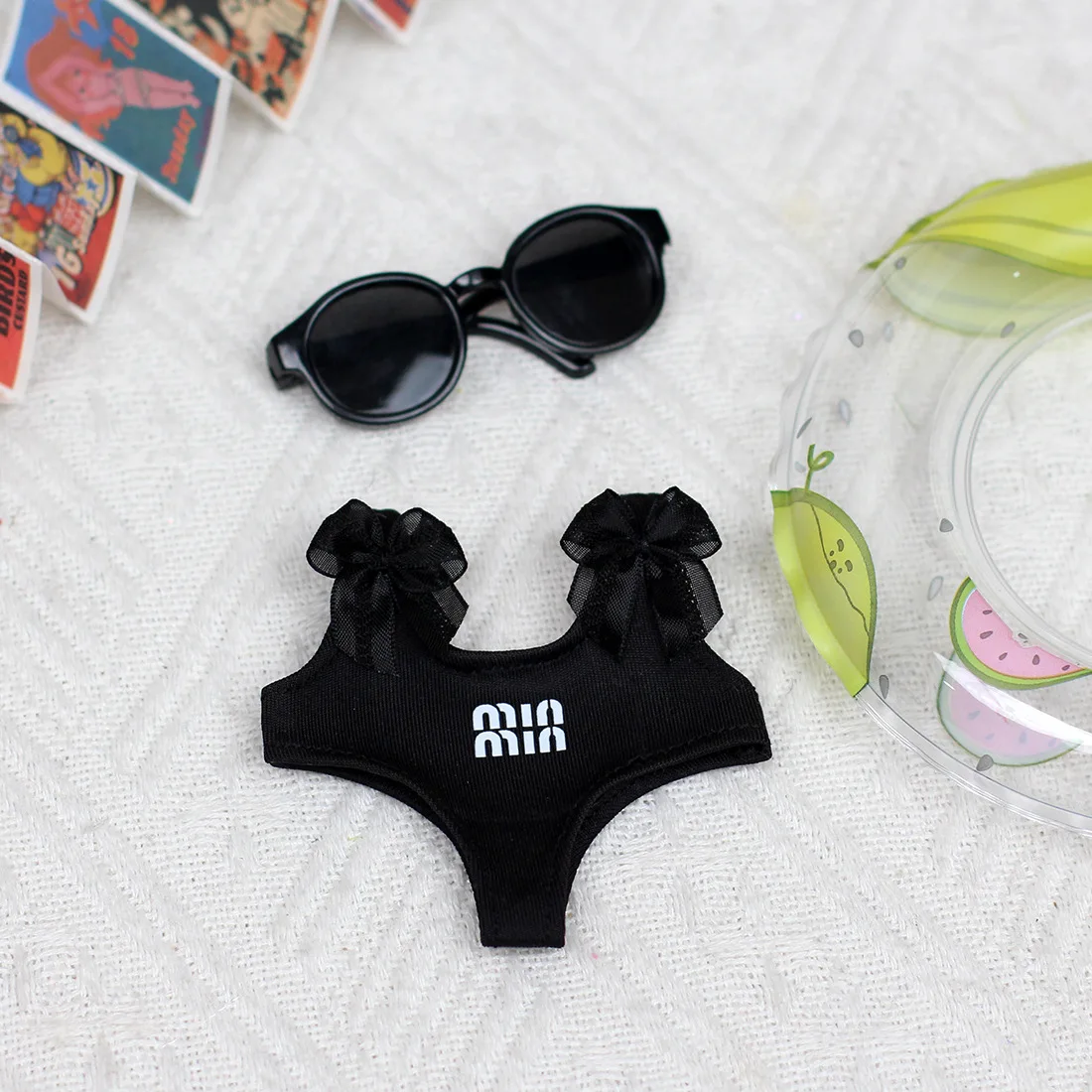 Swim Ring Swimsuit For 3.0 Labubu V1 V2 V3 Outfit For Ropa Labubu Doll Accessories