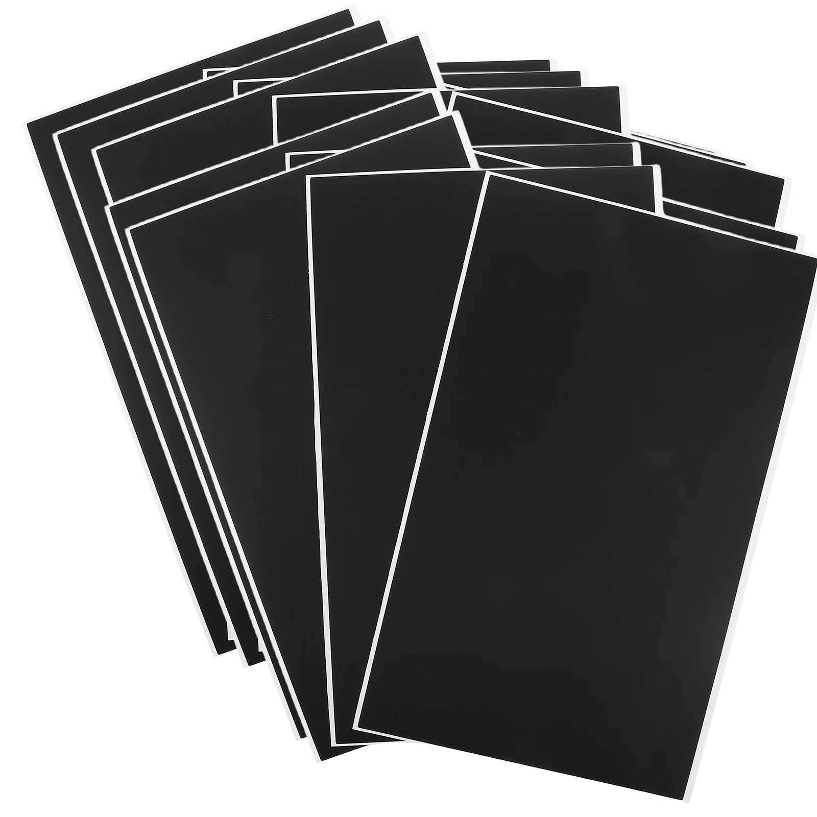 20pcs Blackboard Stickers Labels Erasable Reusable Large Design for Containers Wall Storage Bins Home Office School Folder