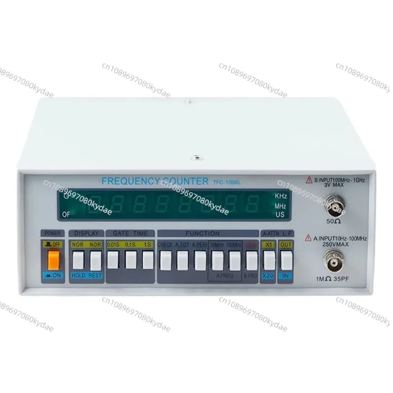 

220/110V TFC-2700L Multi-Functional High Precision Instrument with 8 LED Displays 10Hz-2.7GHz Frequency Meter Requency Instrumen