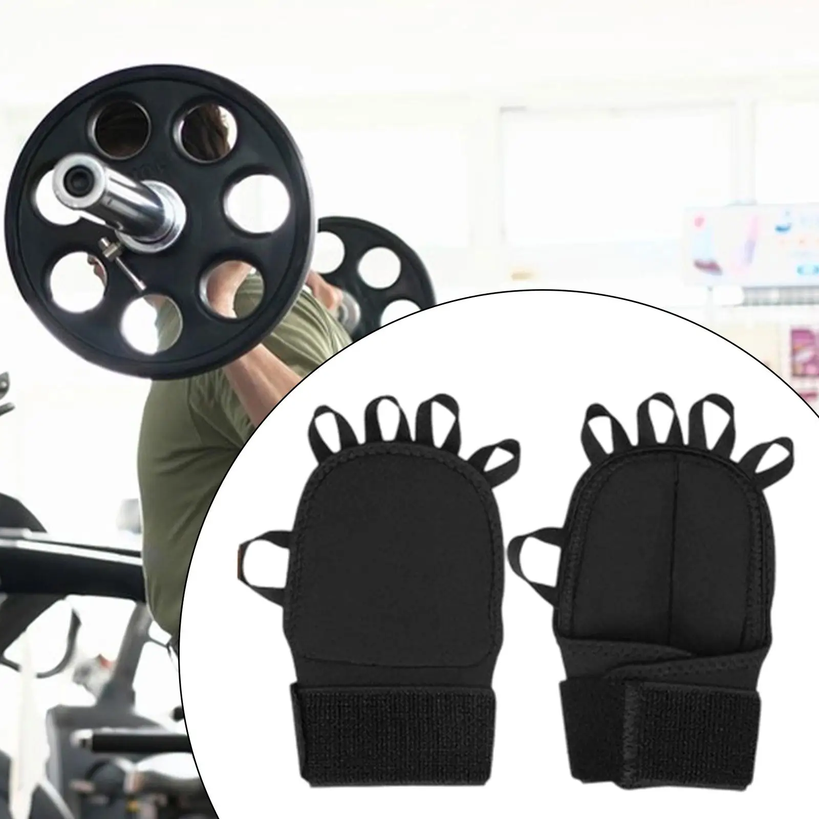 أوزان المعصم، مقابض معززة للتمرين في صالة الألعاب الرياضية لكبار السن، قفازات مرجحة للكتف