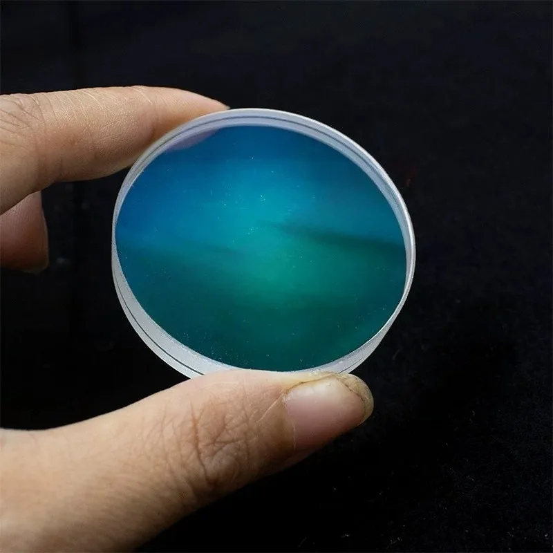 40–50mm Aperture Cemented Optical Glass Lens Refractive with Blue/Green Coatings for Astronomical Telescope Lenses
