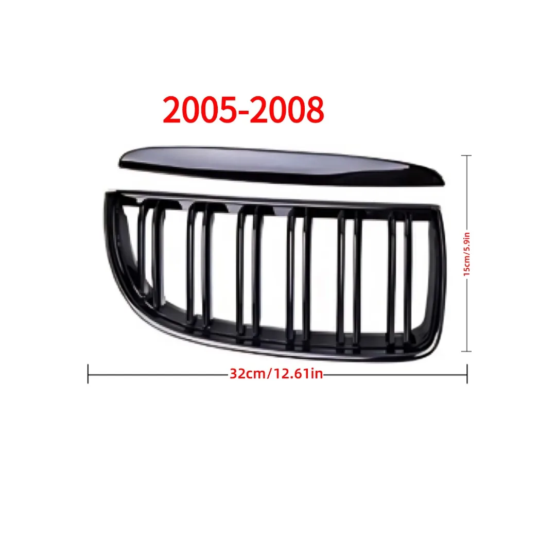 Upgrade Front Bumper xDrive Kidney Mask Racing Grille Tuning Accessories For BMW E90 E91 3 Series 2005-12 325i 320i 330i 335i