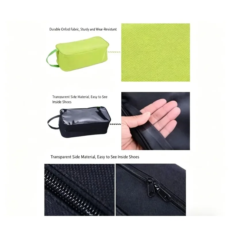 Travel Portable Waterproof Shoe Bag Home Dustproof Shoe Bag Fitness Sports Large Capacity Football Shoe Bag Storage Bag image 4