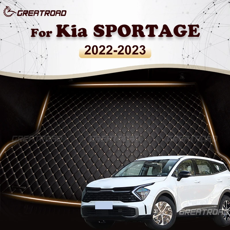 

Для Kia SPORTAGE 2022 2023, автомобильный коврик для багажника, защита от грязи, автомобильный защитный коврик, багажник, аксессуары для интерьера