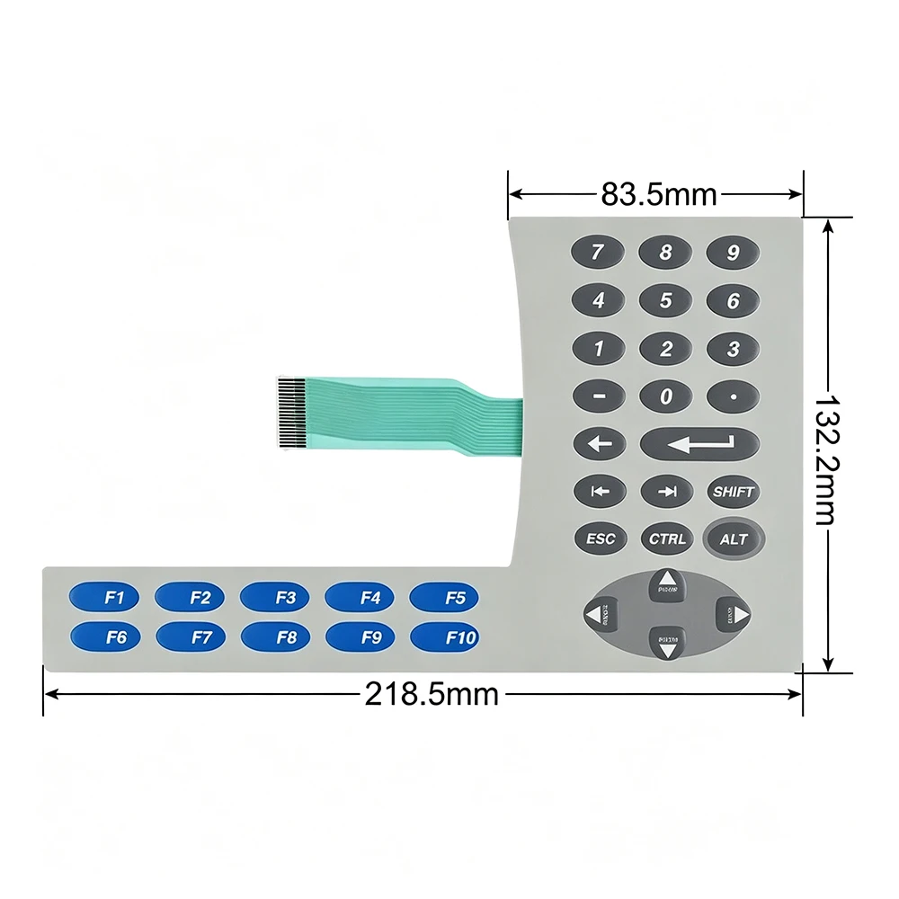 For 2711P-B6C20D8 PanelView Plus 6 - 600 2711P-B6C5D8 Membrane Keypad