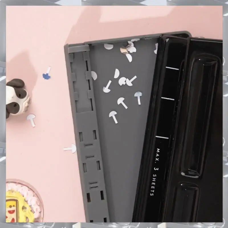 Hot Selling-11 Hole Punch Ring Album Paper Cutter Adjustable Paper Punch A4 Puncher Scrapbooking DIY Tools Office Binding Suppli