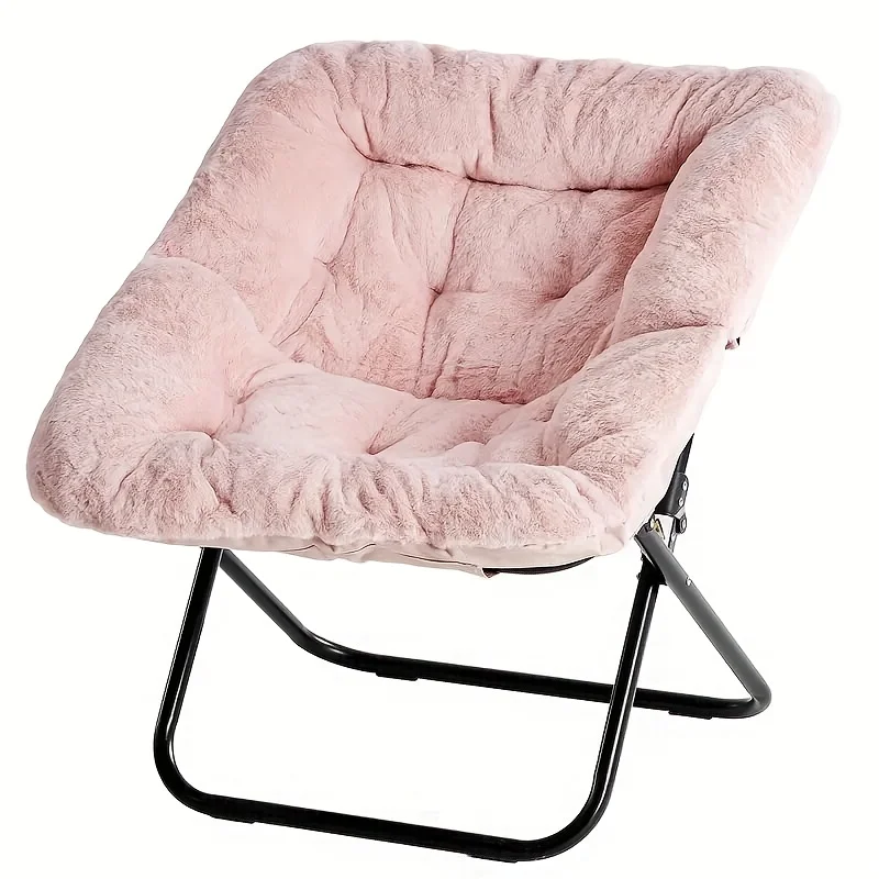 Comfortable Lounge Chair, Square Moon Chair, Foldable and Portable