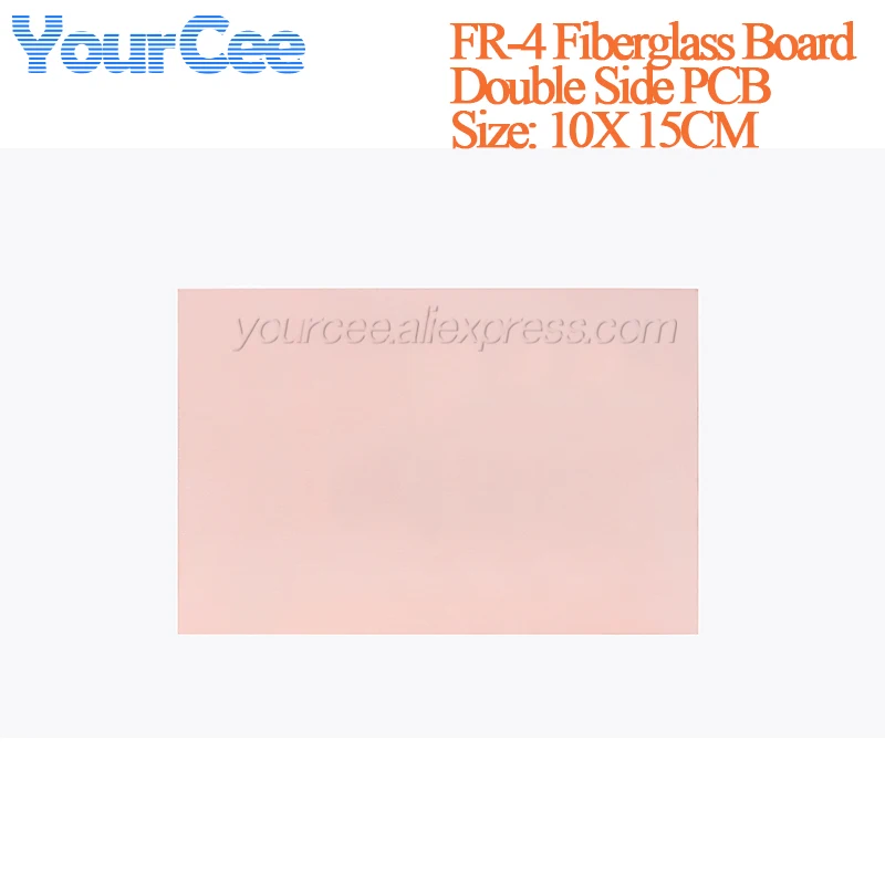FR4 Fiberglass Single/Double Sided Copper Clad Prototype Board DIY Laminate Printed Circuit PCB Electronic Plate 5*7 15*20 20*30