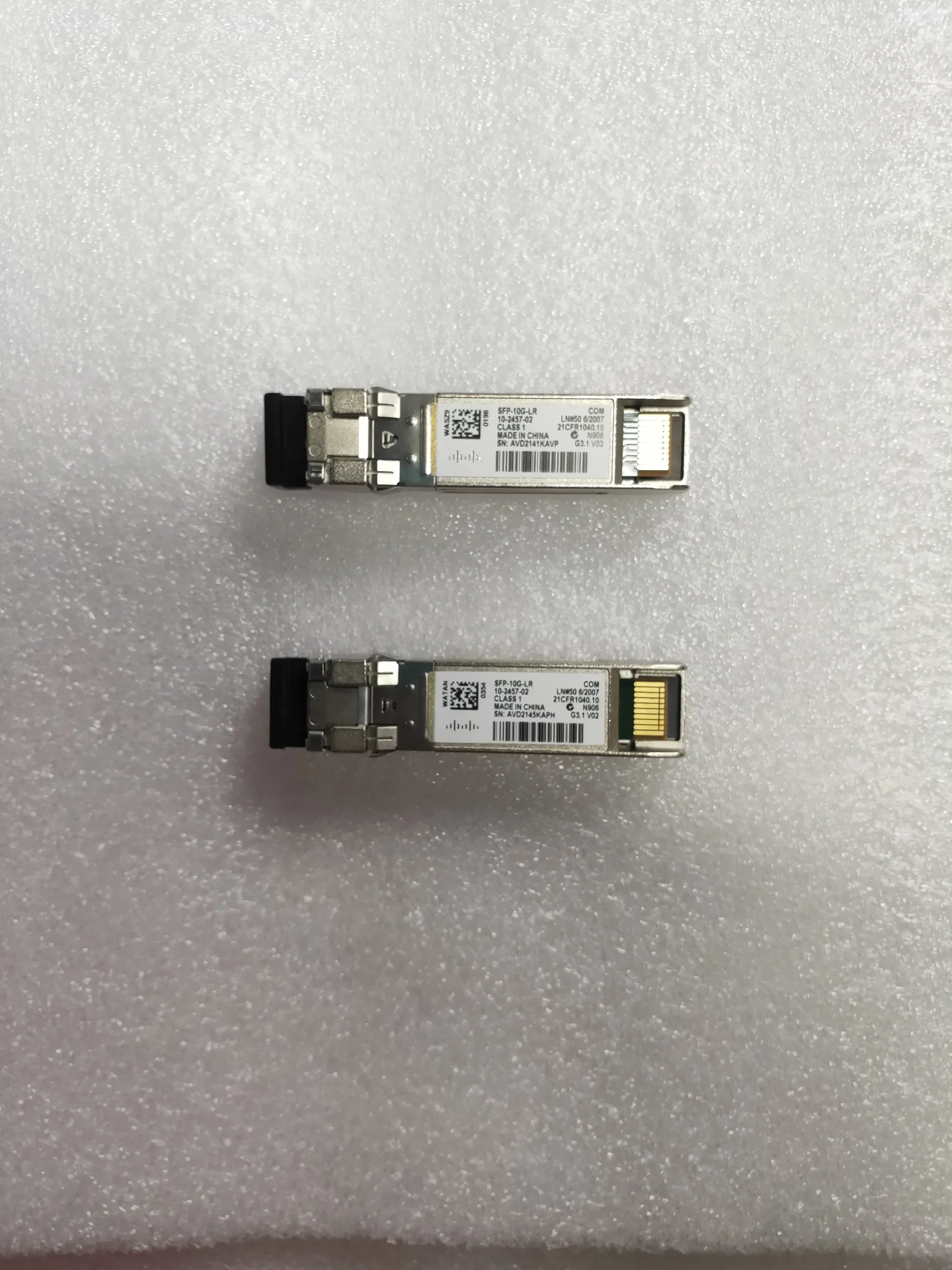 

10G SFP+ Transceiver SFP-10G-LR 10-2457-02 1310NM 10GB Single Mode Fiber Switch