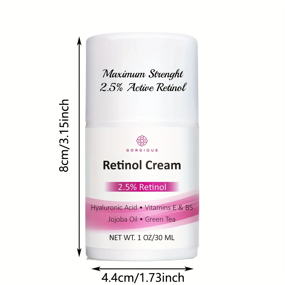 Krim Retinol, Pelembab terbaik untuk wajah 2.5% Retinol dengan asam Hyaluronic Vitamin E