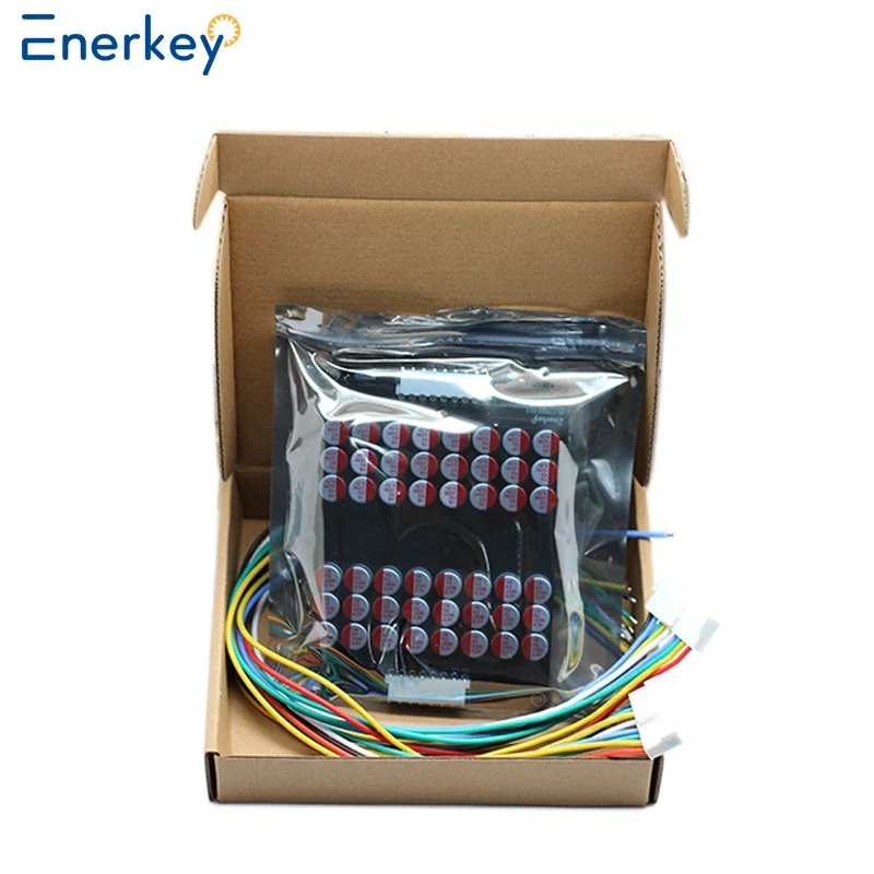 Enerkey Lifepo4 Active Equalizer Balancer 5A 3S 4S 5S 6S 7S 8S 10S 12S 14S 16S 17S 21S Lipo/Lifepo4/LTO Battery Energy Capacitor