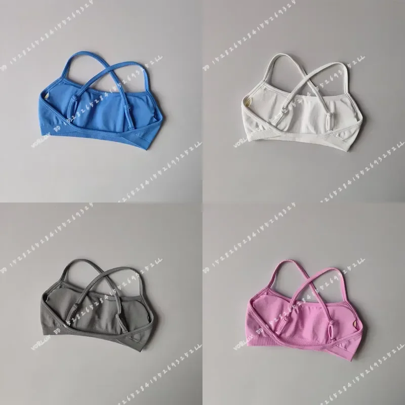 Seamless Sports Bra for Women Shockproof Gym Top Crop Tube Yoga Shirt Fitness Scrunch Butt Workout Suit Beautiful Back Design