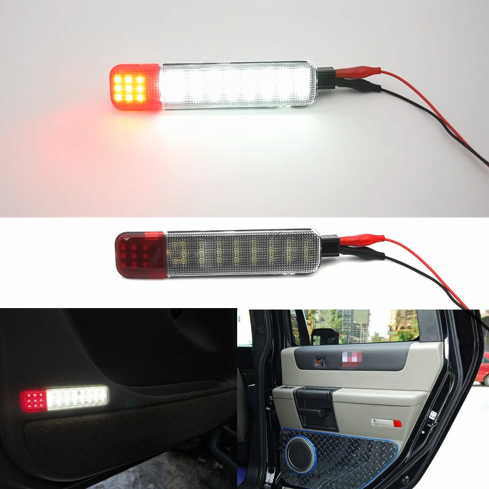LED Door Light For Chevrolet Silverado GMC Sierra C/K 1500 2500 3500 Cadillac Escalade Hummer Door Panel Courtesy Lamps 15021517