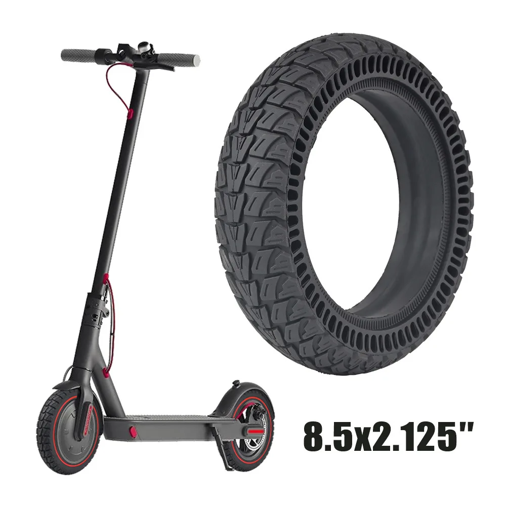 Factory Direct 8.5x2.125 Honeycomb Solid Off Road Tire for Ninebot M365 Pro Electric Scooter Replacement Parts Accessories