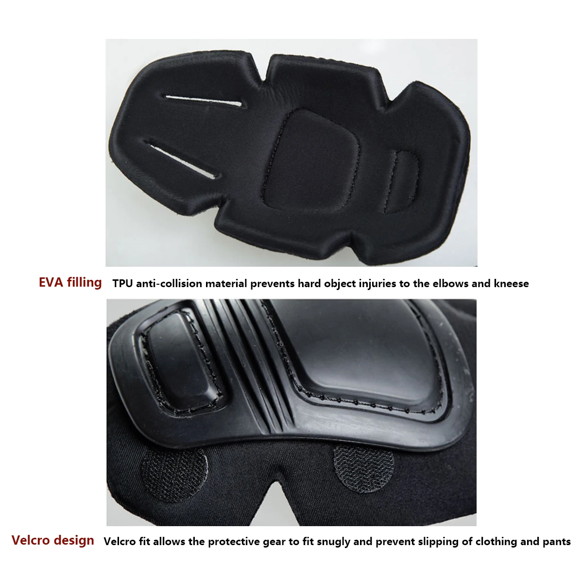 Tactical Knee Elbow Couple Protector Pad Equipment For Paintball Airsoft Combat Uniform Just Hunting Suit Accessories