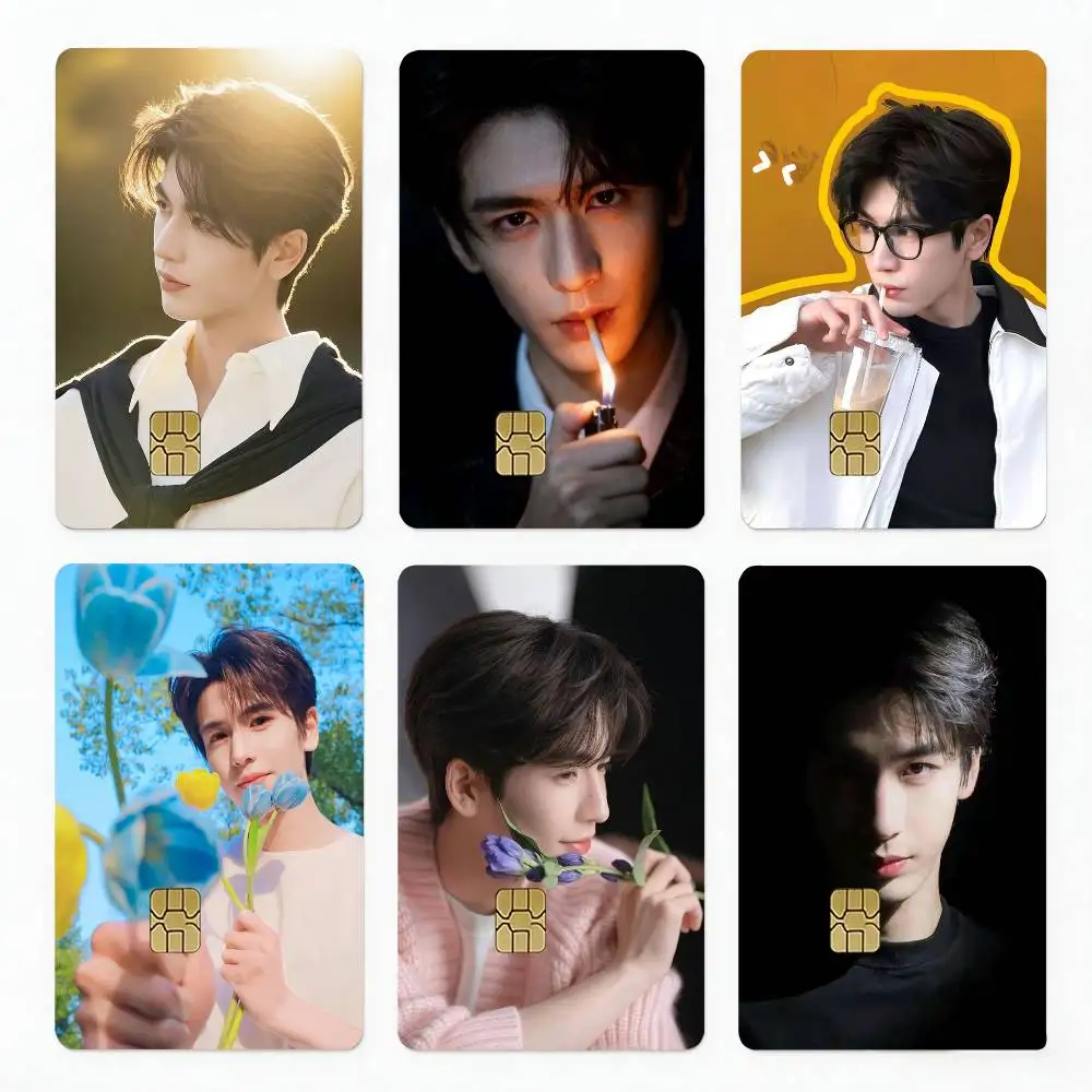 

Chinese Actor Zhanglinghe 4pcs 1Set Card Stickers Small Waterproof Chip 4PCS Card Sticker Anti-Scratch