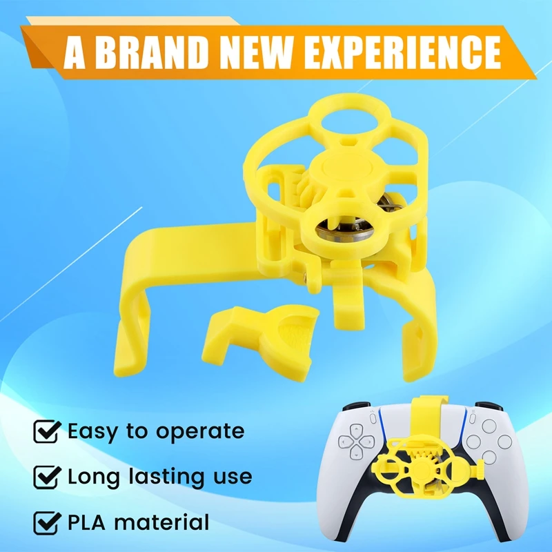 Mini Steering Wheel For PS5 Handle Game Steering Wheel Controller For Game Replacement Accessories