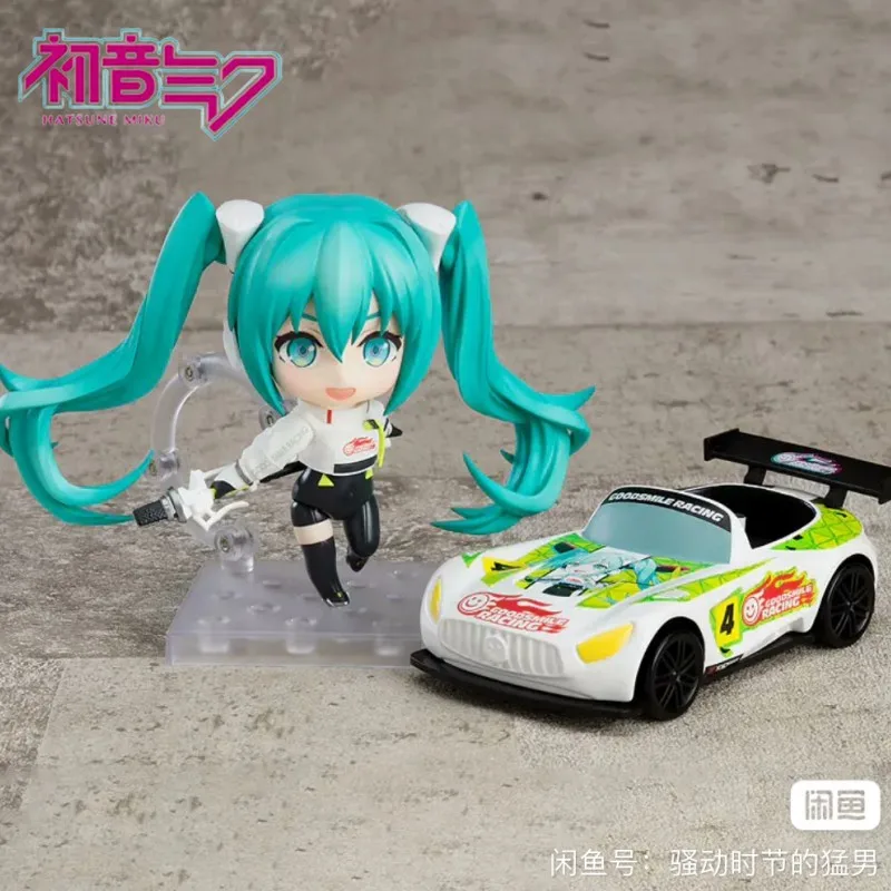 

10cm Anime Figure Hatsune Miku Gsc Original Virtual Singer Racing Action Figure Toys For Kids Gift Ornaments Collectible Model