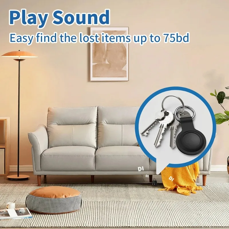 Dual System Smart Tracker Global Universal Location Finder Compatible with AirTag Anti-lost Device Portable GPS Locator