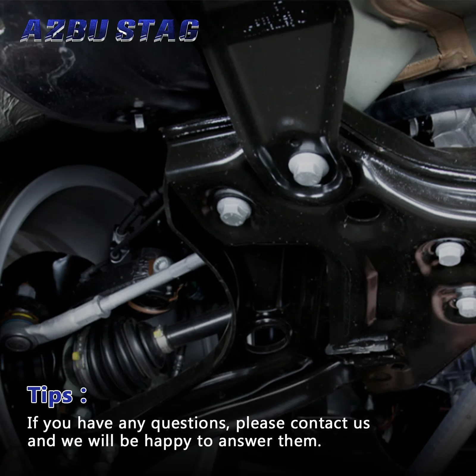 AzbuStag 2Pcs Front Lower Left Right Control Arm Suspension for HONDA PILOT ACURA MDX 2001 2002 2003 2004 2005 2006 2007 2008 - Image 3